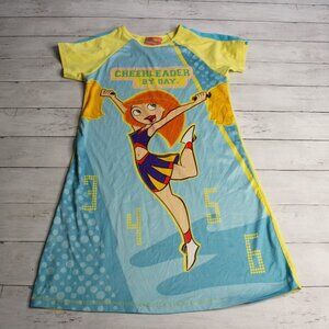 Vintage Kim Possible Girl's Size 14 Pajama Nightgown